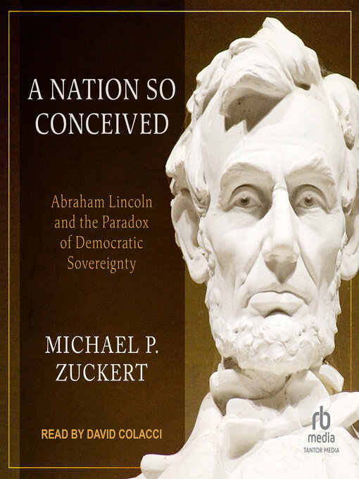 Title details for A Nation So Conceived by Michael P. Zuckert - Available